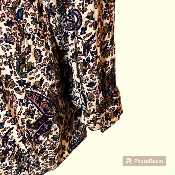 Zara Basics paisley pattern size medium - Picture 5 of 6